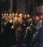 St.Bonaventure Enters the Franciscan Order Francisco de herrera the elder